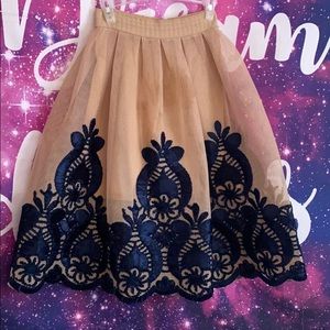 Floral Printed Skirt